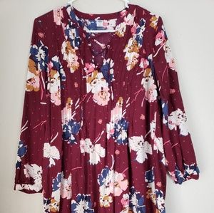 Old Navy Long Sleeve Midi Dress LIKE NEW
